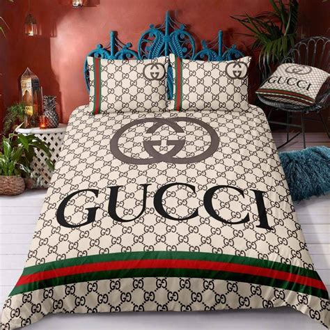 bedding gucci|gucci bedding set queen.